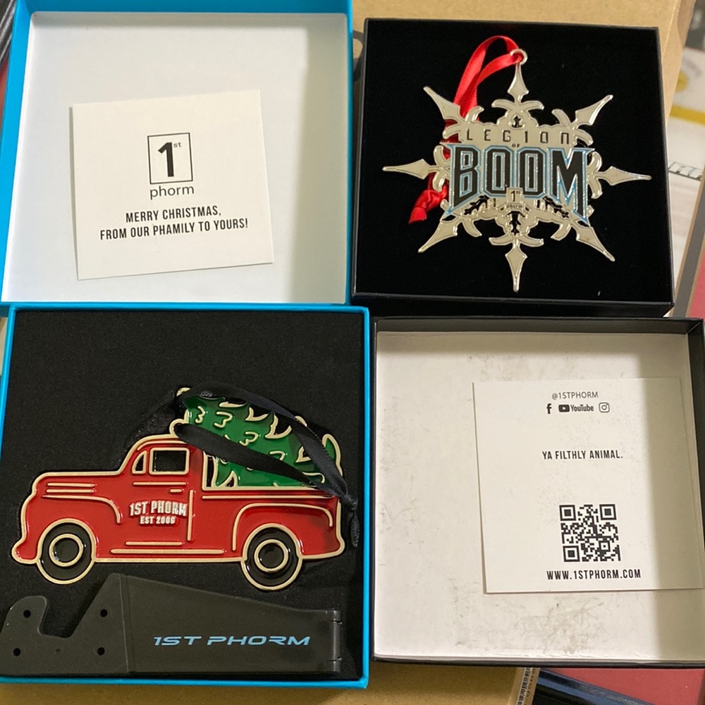 1st Phorm Christmas Ornaments